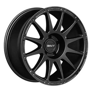 Envy Wheels – FFT8MB – Black – 20″x9″ 18mm – All weather Wheels – FFT8MB-R20513977818